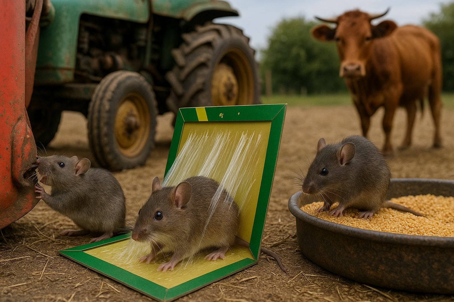 Capcana adeziva pentru soareci si sobolani