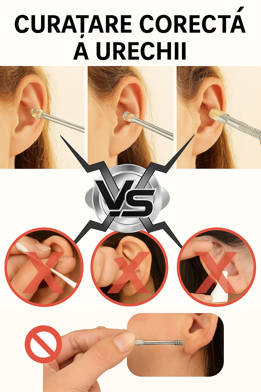 Kit curatare ureche